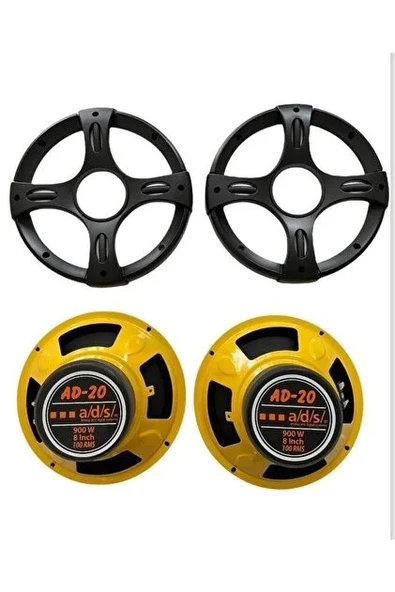 ADS Audio AD-20 20cm Midrange 900wat Yeni Seri Midrange ürün görseli 1