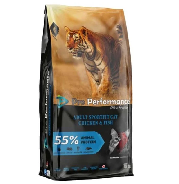 Pro Performance Yetişkin Tavuk Somonlu Kedi Maması 15 Kg ürün görseli 1