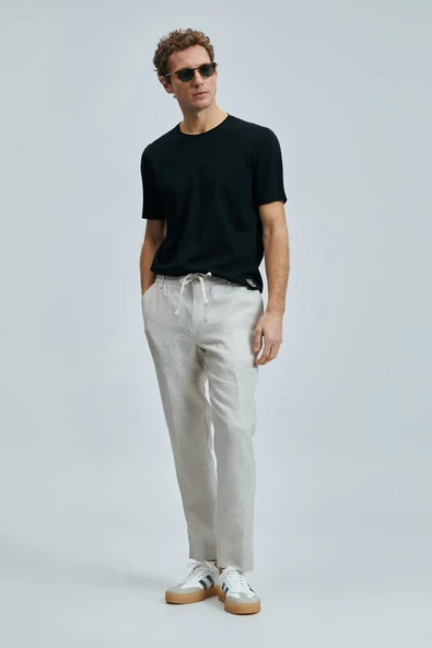 Lufian Erkek Junya Basic Siyah T-Shirt 111020259 ürün görseli 1