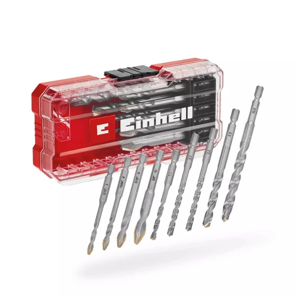 Einhell S-CASE 10 Parça TCT Elmas Fayans Matkap Ucu Seti 49051410 ürün görseli 1
