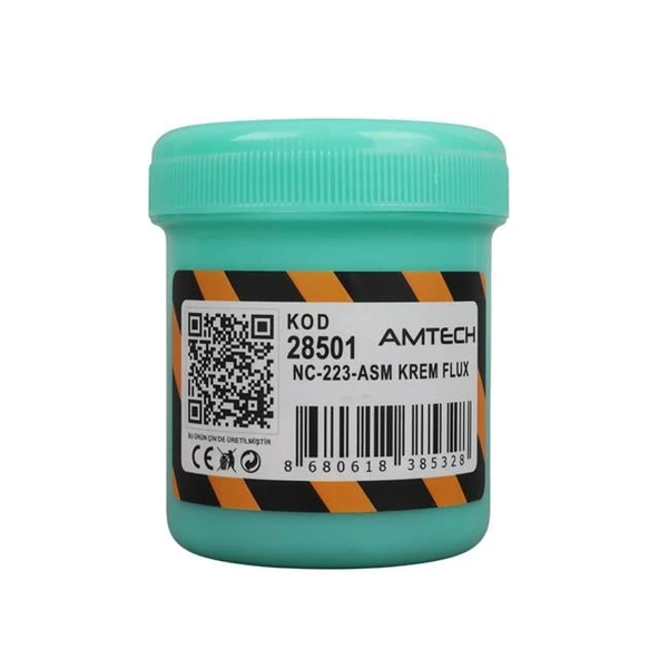 Amtech NC-223-ASM 100g Lehim Kremi (Flux) No-Clean Profesyonel SMD Lehimleme ürün görseli 1