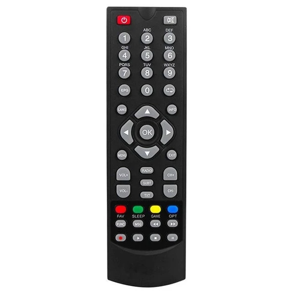Teledünya 8800 HD Uydu Alıcı Kumandası ürün görseli 1