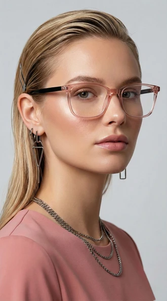 Mona Pink Mavi Işık Korumalı Gözlük - Resim 5