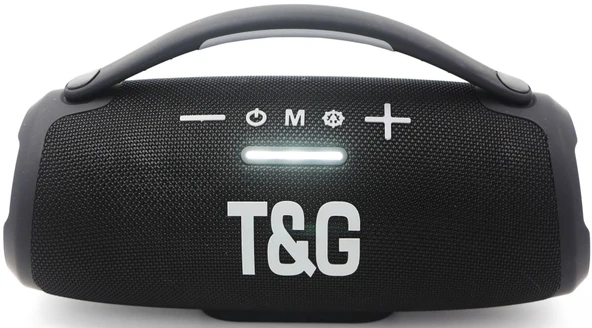 Usb Sd Kart Girişli Fm Radyolu Bluetoothlu Ledli Müzik kutusu Hoparlör TG418 ürün görseli 1