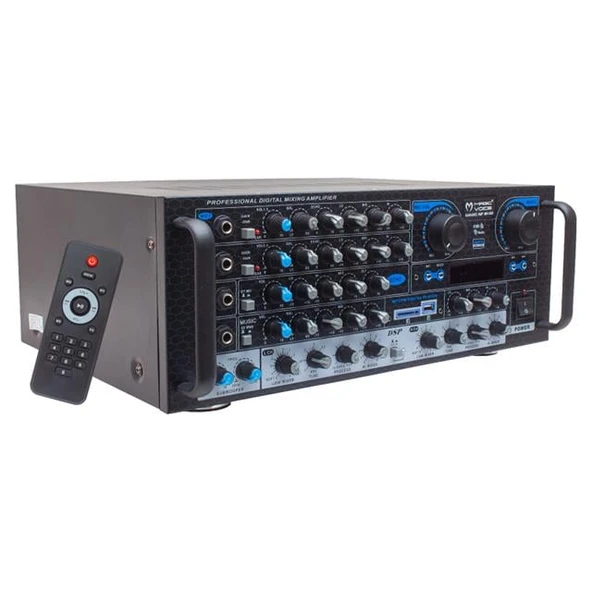Magicvoice Mv-550 2x100 Watt Usb-Sd-Bluetooth- Balans Trafosuz Ses Mixer ürün görseli 1