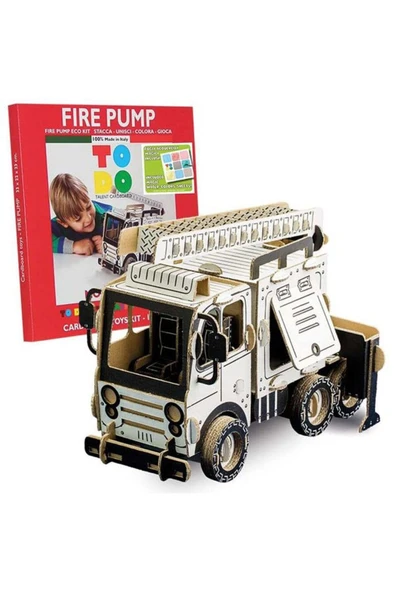 Fire Pump 3D Boyanabilir Maket Fp6005 ürün görseli 1
