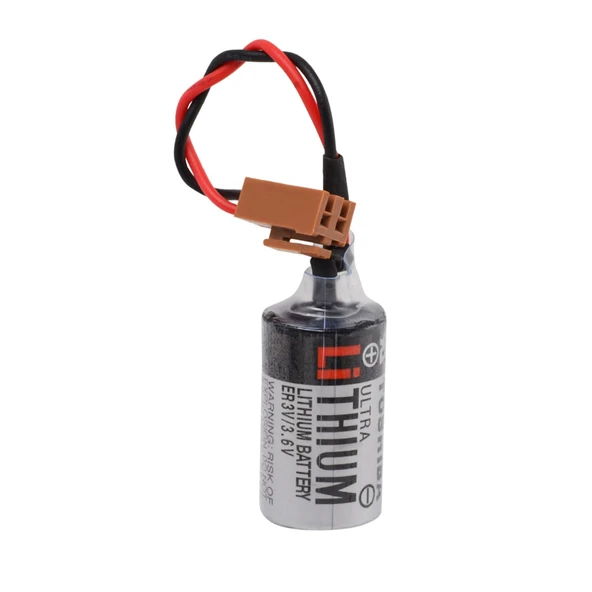 ER3V 3.6V 1/2AA Size Lithium Pil - Kahverengi Soket ürün görseli 1