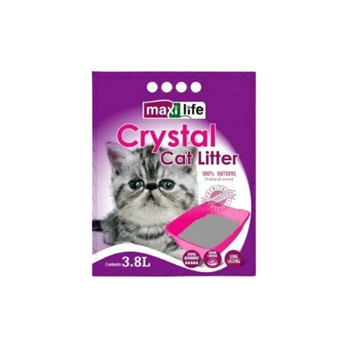 Maxi Life Silika Kristal Kedi Kumu (3,8 L) ürün görseli 1