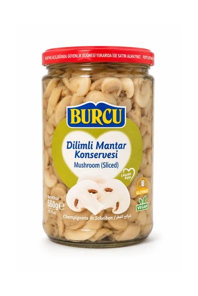 Burcu Dilim Mantar Konservesi 560 gr ürün görseli 1