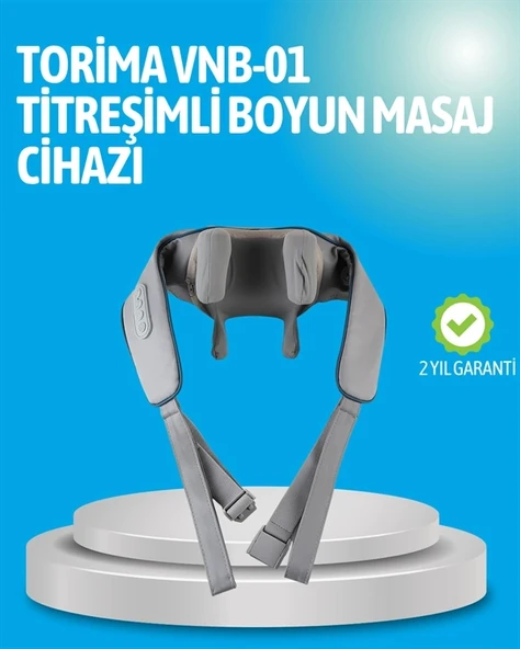 VNB-01 Titreşimli Boyun Masaj Aleti Gri Renk P125114S6328 ürün görseli 1