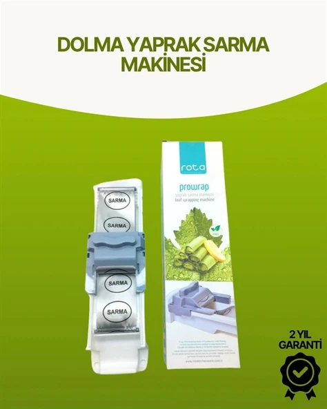 Pratik Yaprak Sarma Aleti – Zahmetsiz, Hızlı ve Eşit Boyda Sarmalar İçin İdeal Yardımcı P125152S9590 ürün görseli 1