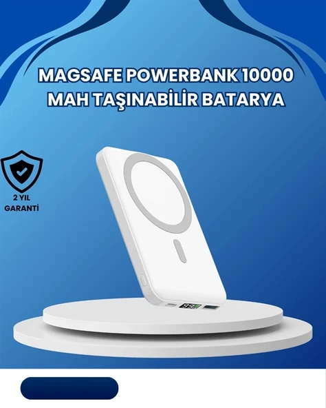 MagSafe Uyumlu 10000 mAh Powerbank P125124S8618 ürün görseli 1