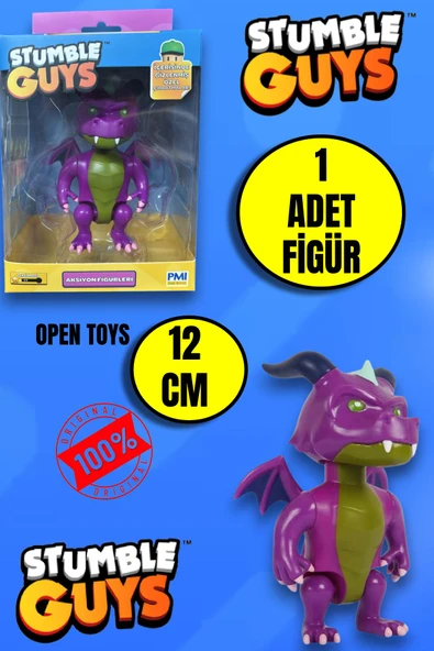 Stumble Guys Dragon Drago Figür 12 cm ürün görseli 1