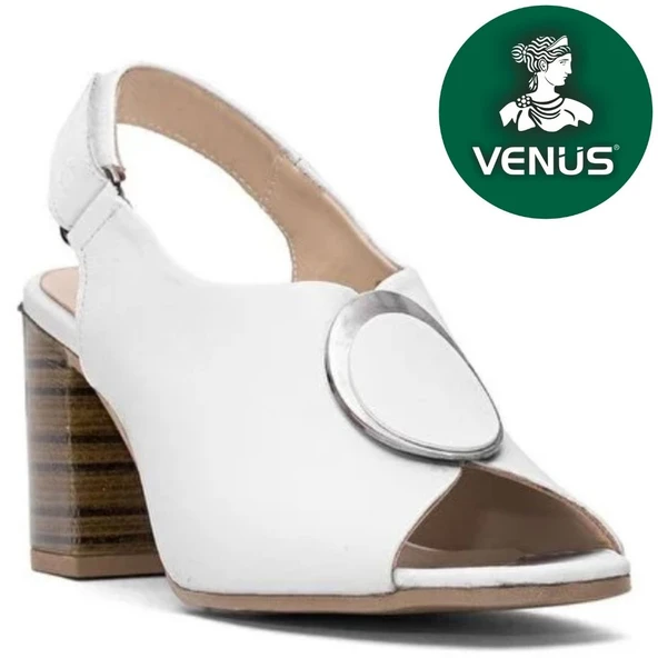 Venüs Nobilis Hakiki Deri Comfort Ortopedik Kadın Sandalet ürün görseli 1