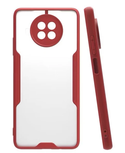 Xiaomi Mi 10T Lite Kırmızı silikon Kılıf ürün görseli 1