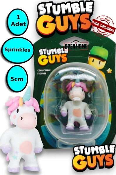 Stumble Guys 5 cm Tekli Figür  - Sprinkles 1 ADET ürün görseli 1