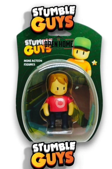 Stumble Guys 5 cm Tekli Figür  - Ms Stumble 1 ADET - Resim 4