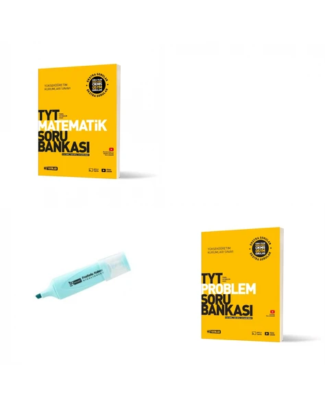 TYT Matematik Ve Problemler Soru Bankası ürün görseli 1