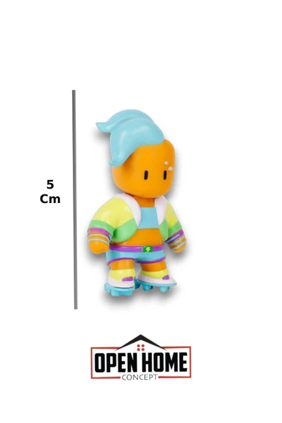 Stumble Guys 5 cm Tekli Figür  - Velocit 1 ADET - Resim 2