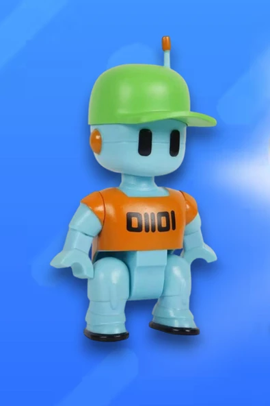 Stumble Guys Robot Figür 12 cm - Resim 3