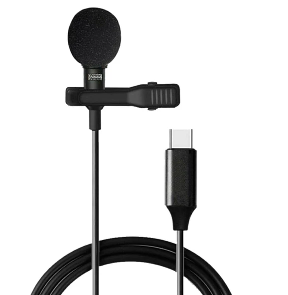 ZR404 Jh042C Kablolu Type-C Mikrofon ürün görseli 1