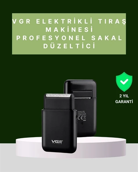 USB Şarjlı Traş Makinesi – Piston + Ağ Başlık, 600 mAh Batarya P125377S2866 ürün görseli 1