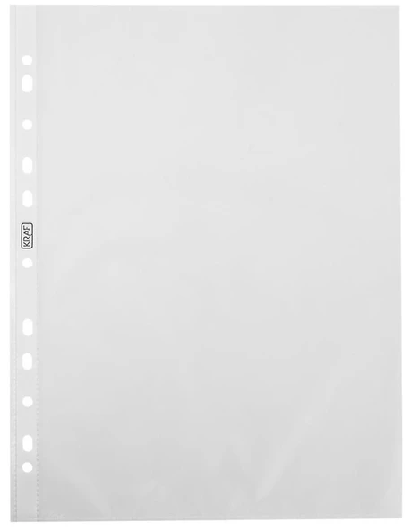Kraf Şeffaf Poşet Dosya  5 Paket - Resim 2