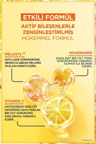 Garnier C Vitamini Parlak Süper Aydınlatıcı Serum 30ml - Resim 3