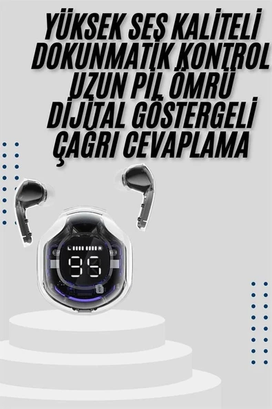 2025 Model Kablosuz Bluetooth Kulaklık ANC ENC Destekli HİFİ Stereo P125671S1847 ürün görseli 1