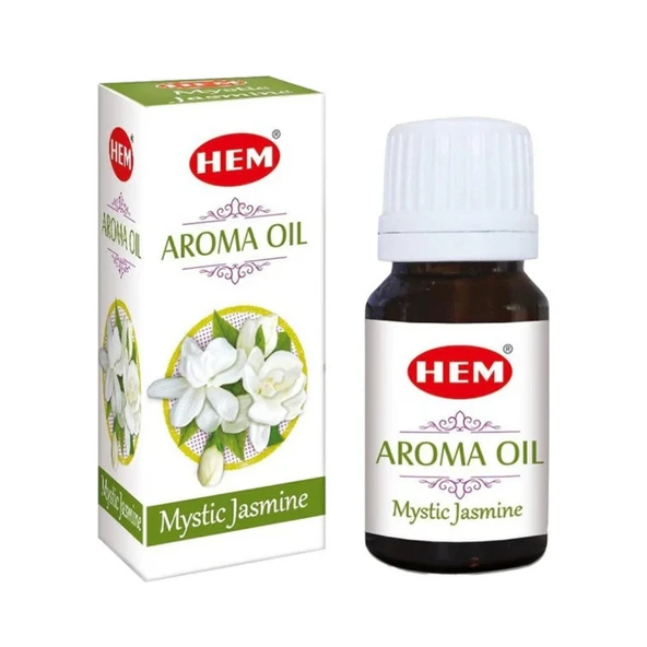 Hem Mystic Jasmine Aroma Oil Buhurdan Yasemin Yağı 10ml ürün görseli 1