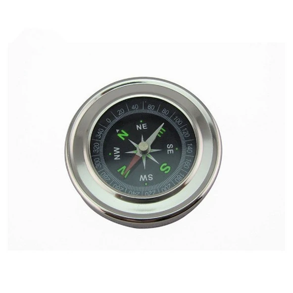 Yuvarlak Metal Kasa Dayanıklı Pusula 60Mm ürün görseli 1