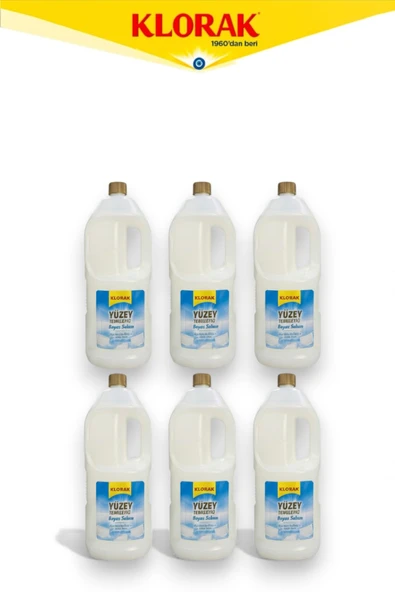Klorak  Beyaz Sabun Yüzey Temizleyici 1970 Ml 6 Adet ürün görseli 1