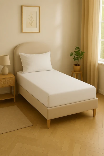 Nefes Alabilen Bamboo Yorgan Tek Kişilik 155x215 cm - Serin Uyku & Hafif 300 gr ürün görseli 1
