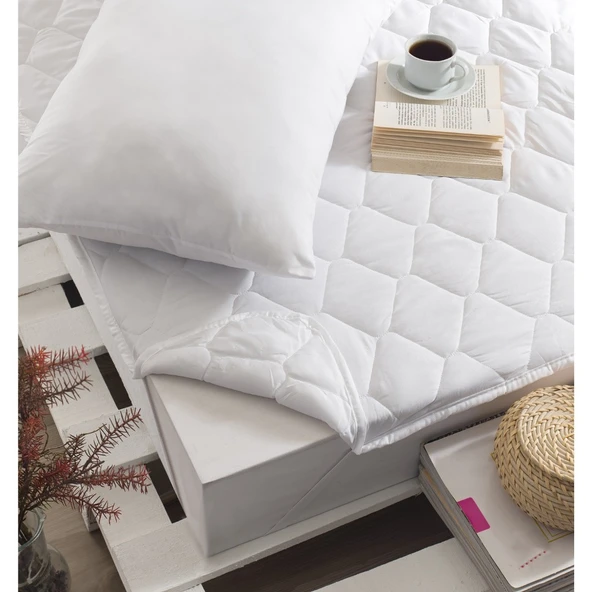 Komfort Home Çift Kişilik Yatak Koruyucu Alez 160x200 CM ürün görseli 1
