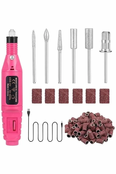 Protez Tırnak Ayak Nasır Ve Tırnak Mantar Makinesi Elektrikli 12v Tırnak Törpü Seti P126025S2157 ürün görseli 1