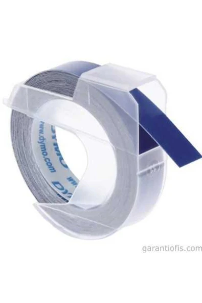 3d Kabartma Şerit 9mm X 3mt Mavi ürün görseli 1