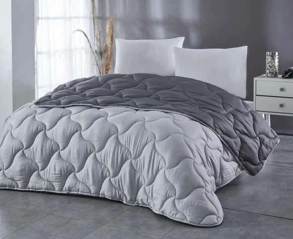 Komfort Home Renkli Çift Kişilik Microfiber Yorgan +2 Yastık ürün görseli 1