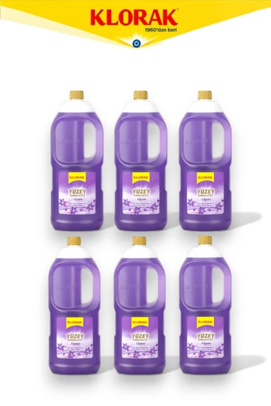 Klorak  Lilyum Yüzey Temizleyici 1970 Ml 6 Adet ürün görseli 1