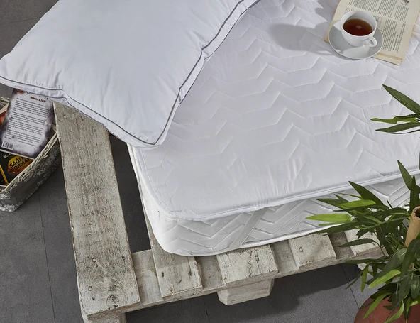 Komfort Home Çift Kişilik Yatak Koruyucu Alez 180x200 CM (DTX) ürün görseli 1