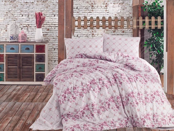 Komfort Home Tek Kişilik Ranforce Nevresim Takımı (Bienline) ürün görseli 1