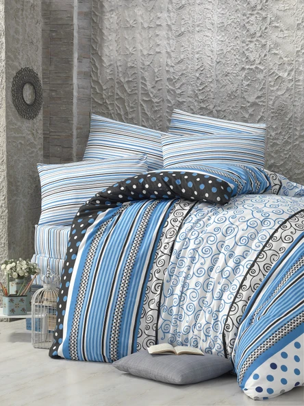 Komfort Home Tek Kişilik Polycotton Nevresim Takımı (Point) ürün görseli 1
