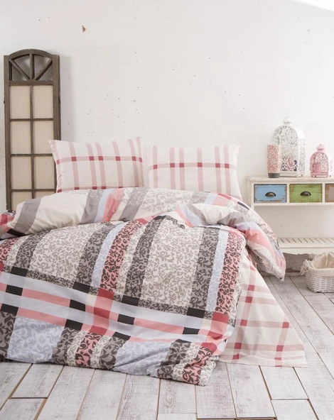 Komfort Home Çift Kişilik Ranforce Nevresim Takımı (Bienline) ürün görseli 1