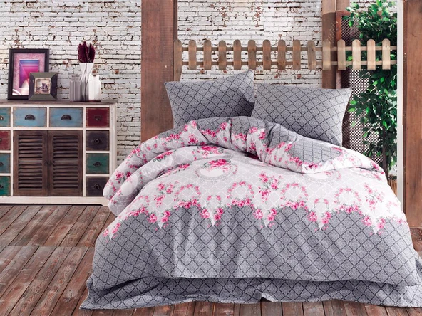 Komfort Home Çift Kişilik Ranforce Nevresim Takımı (Bienline) ürün görseli 1