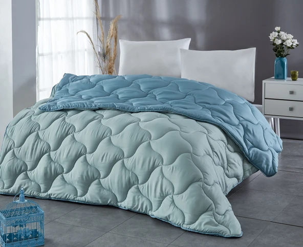 Komfort Home Renkli Çift Kişilik Microfiber Yorgan 195x215 CM ürün görseli 1