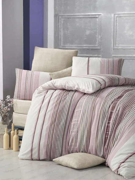 Komfort Home Tek Kişilik Polycotton Nevresim Takımı (Rengin) ürün görseli 1