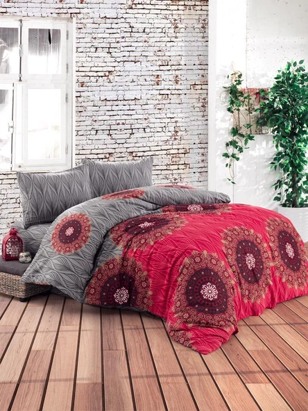 Komfort Home Çift Kişilik Ranforce Nevresim Takımı (Bienline) ürün görseli 1