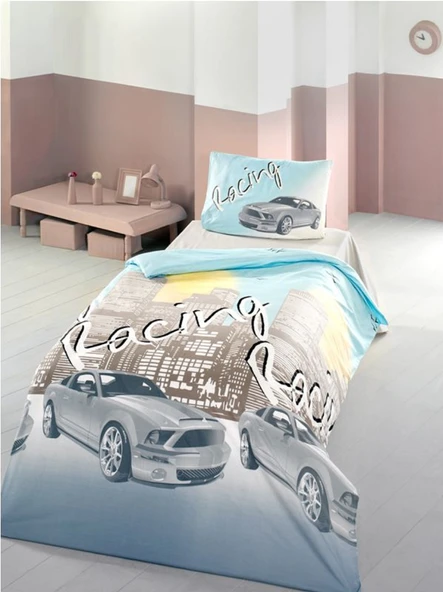 Komfort Home Genç Ranforce Nevresim Takımı (Racing) ürün görseli 1