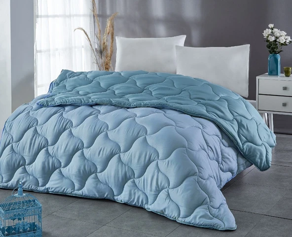 Komfort Home Renkli Çift Kişilik Microfiber Yorgan 195x215 CM ürün görseli 1