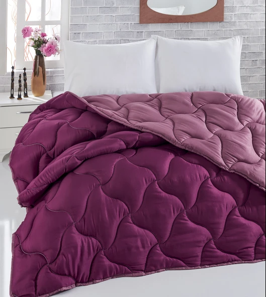 Komfort Home Renkli Çift Kişilik Microfiber Yorgan 195x215 CM ürün görseli 1