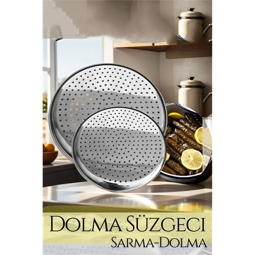 Sarma Dolma Süzgeci 2 li Set ürün görseli 1